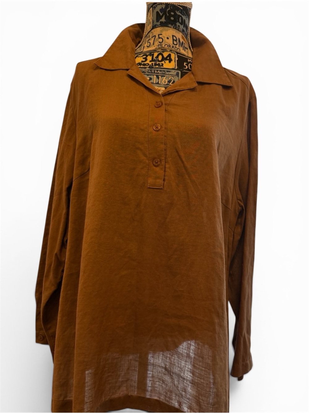 Linen Button Tunic
